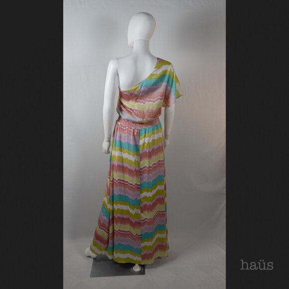 Jessica Simpson One Shoulder Spring Maxi - Picture 3 of 3